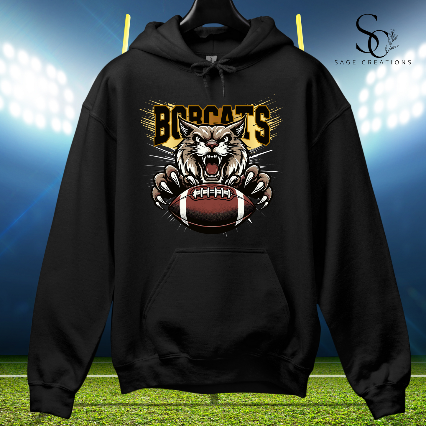 YOUTH - Bobcats Football (2025 Design)