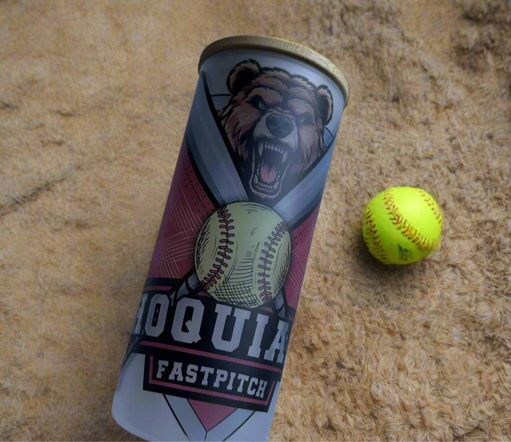 Ballfield Frosted Tumblers