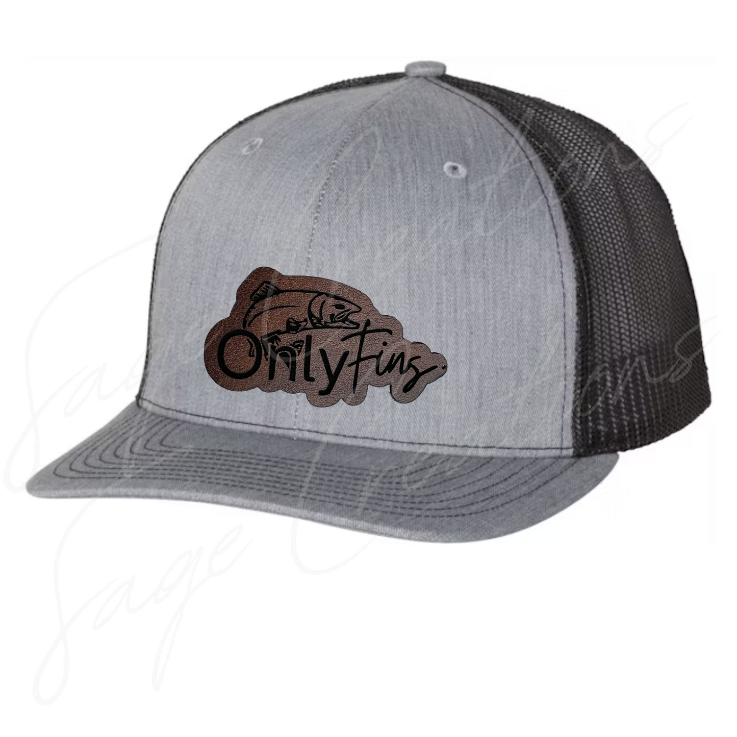 Only Fins ( Fishing Hat)