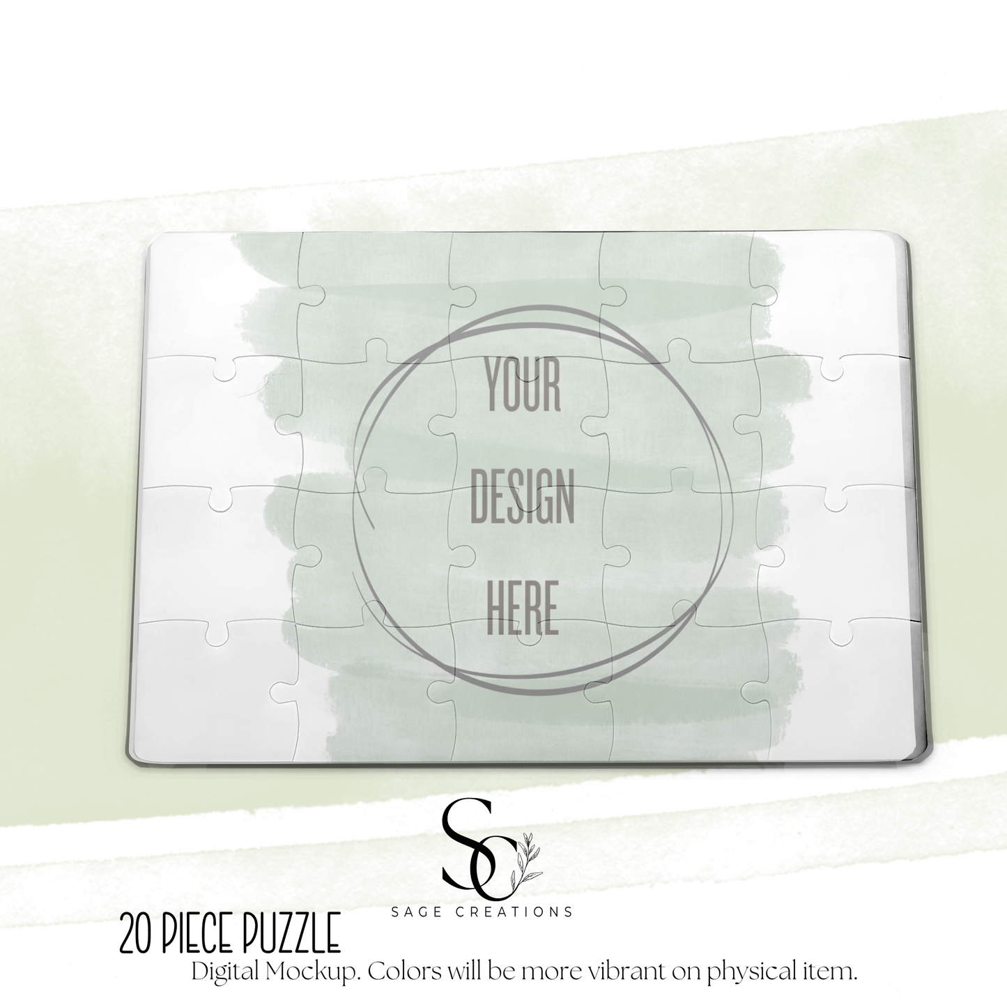 20 Piece Custom Puzzle