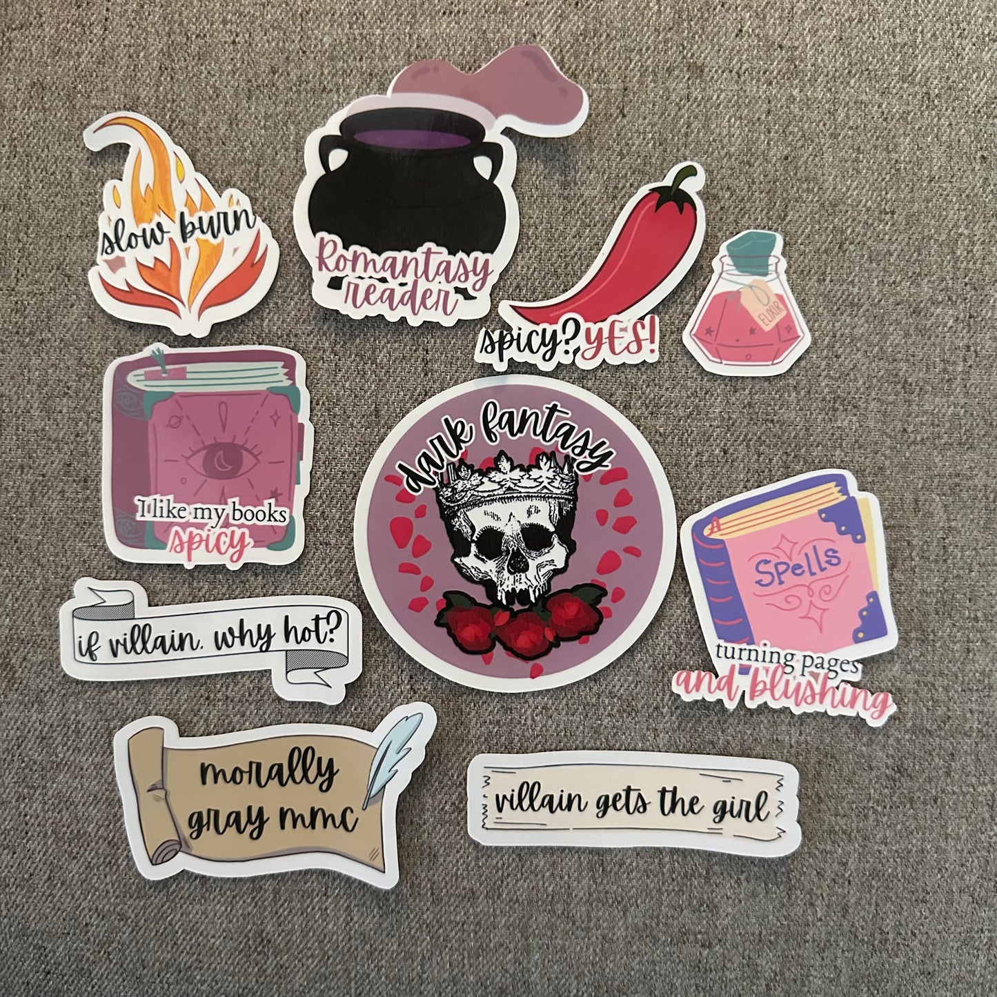 Slow Burn Sticker Bundle