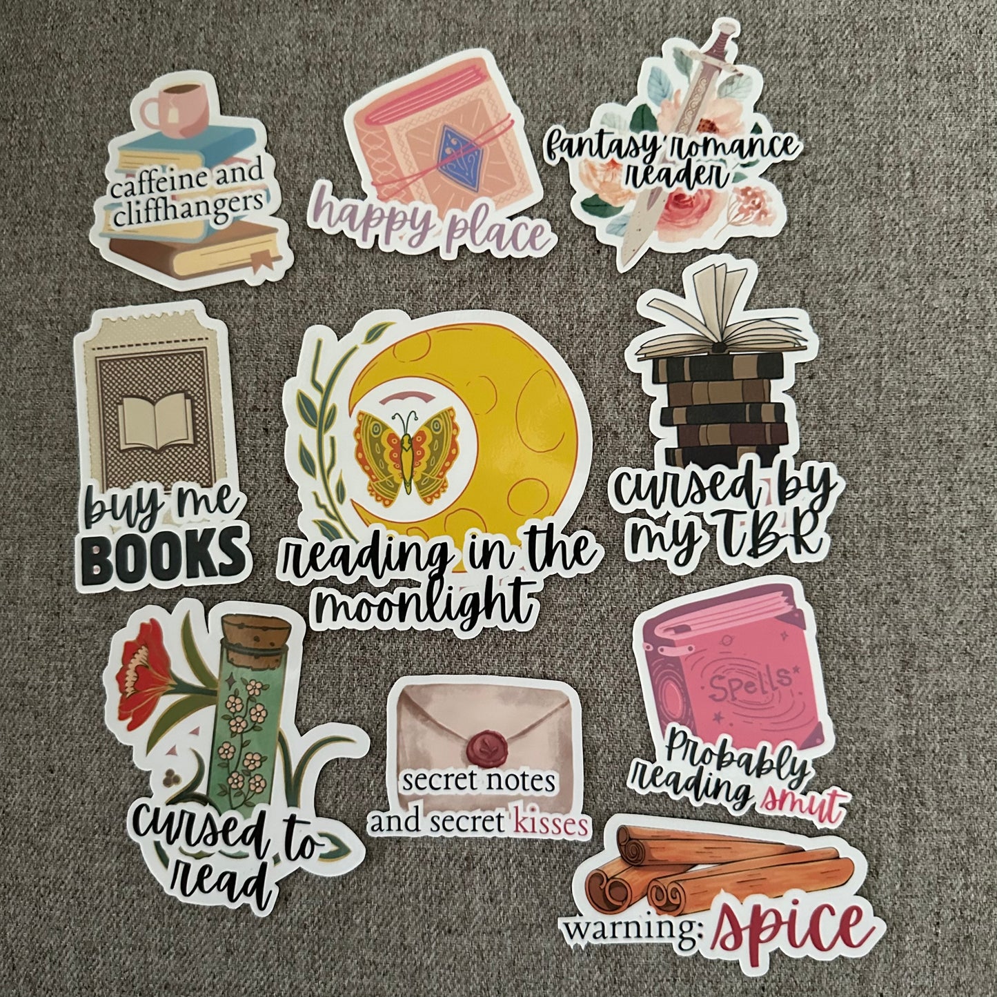 Cursed to Read Sticker Bundle