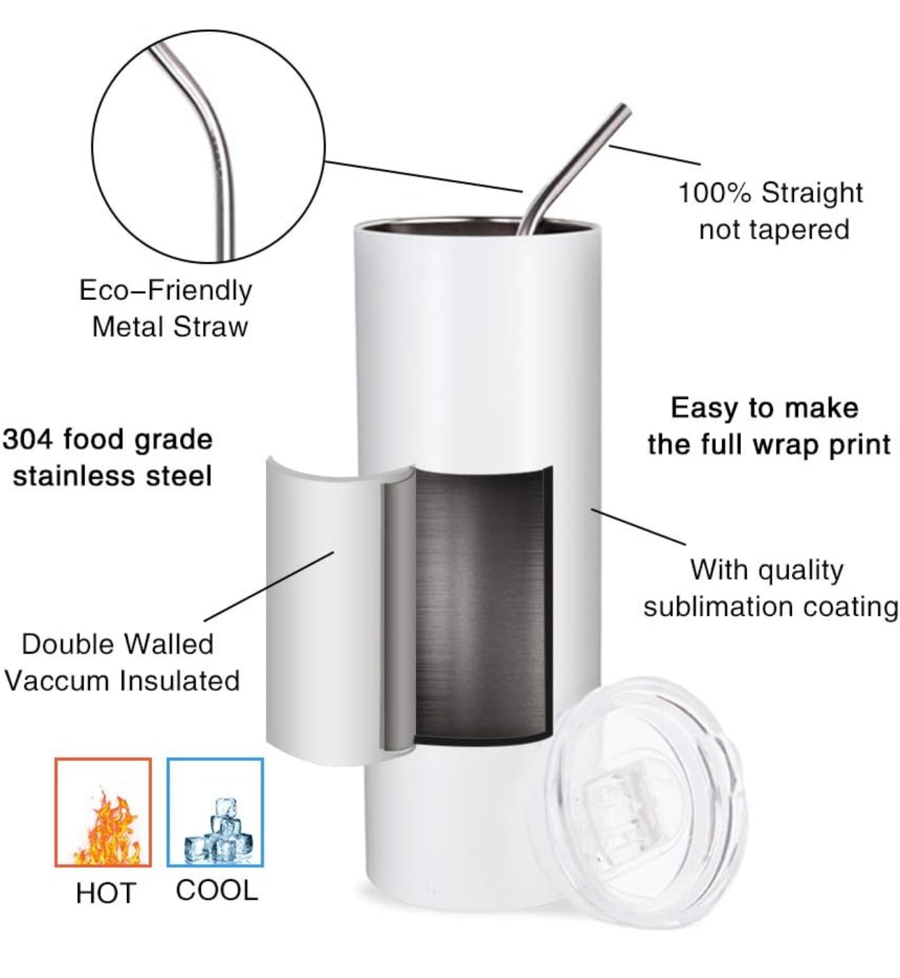 Custom 20 oz Tumbler