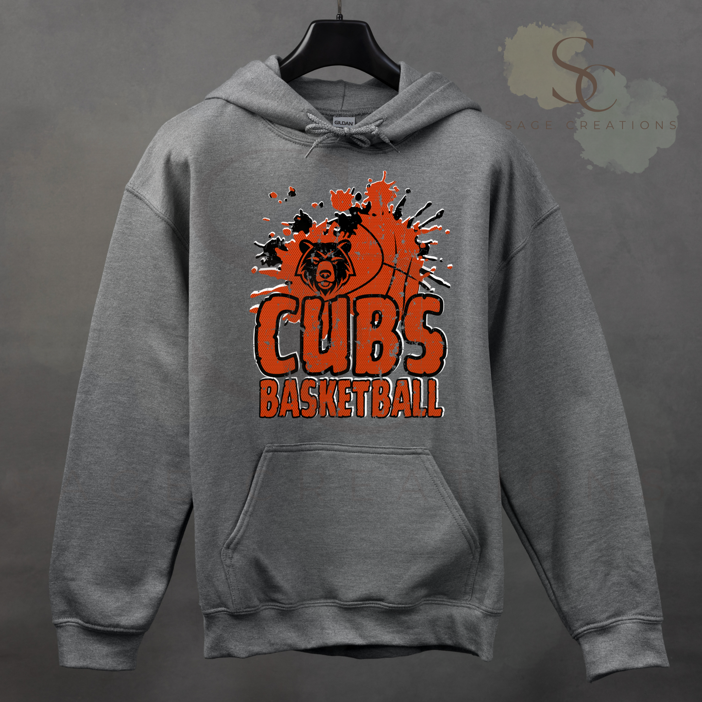 Cubs Basketball - Distressed
