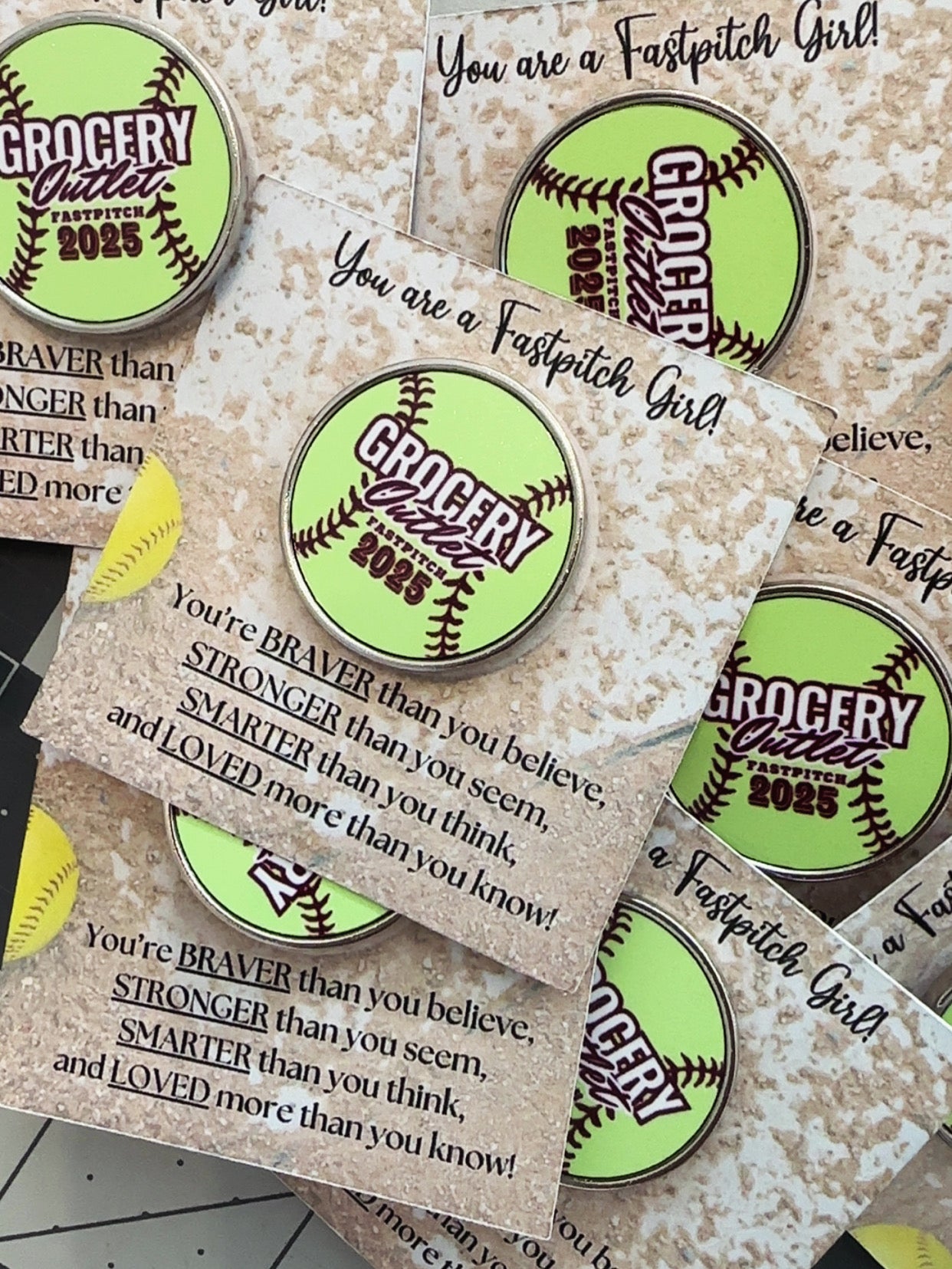Softball Pins