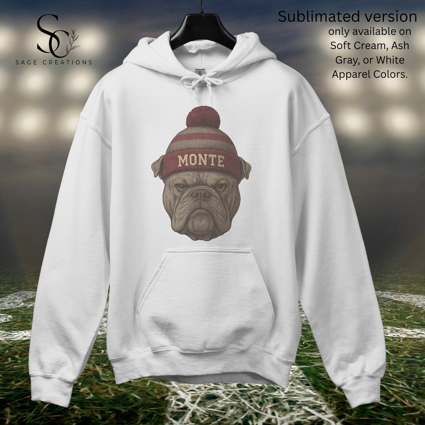 Realistic Vintage Bulldog