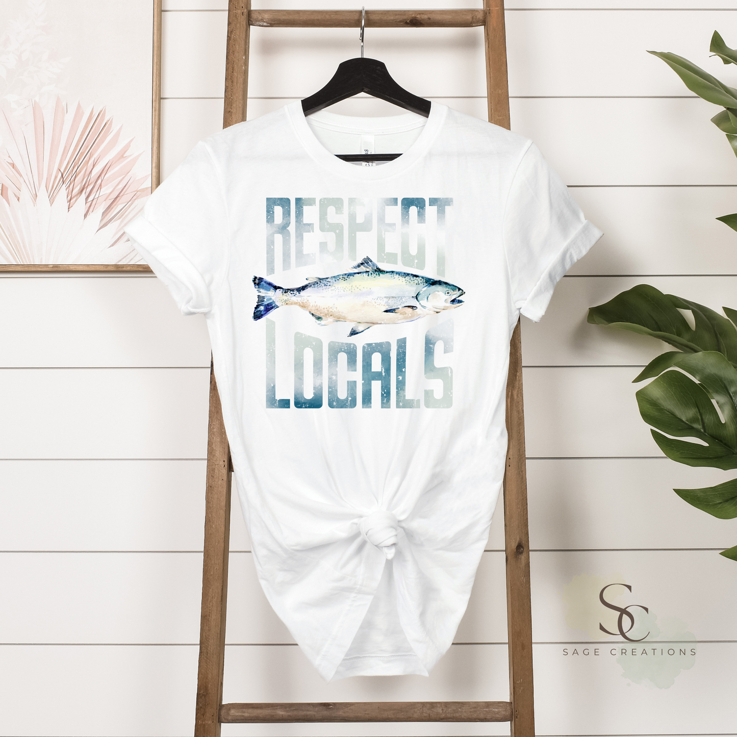 Salmon (muted) - RL - Front and Back