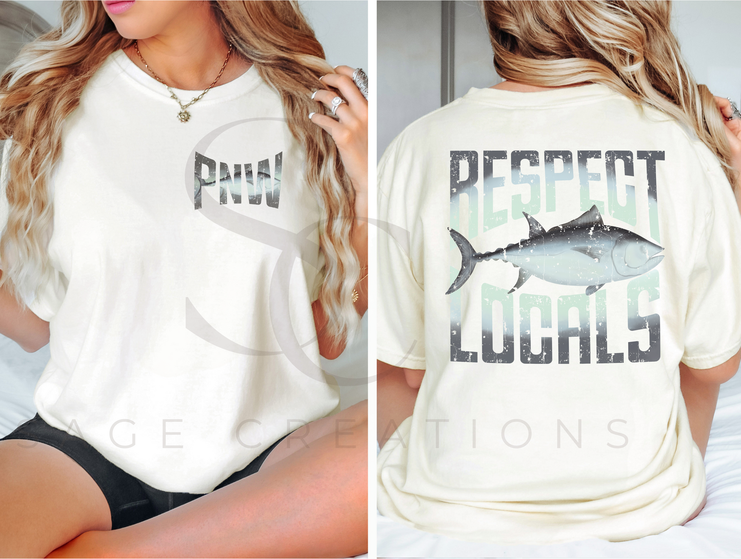 Respect Locals Back Design w/ Pocket