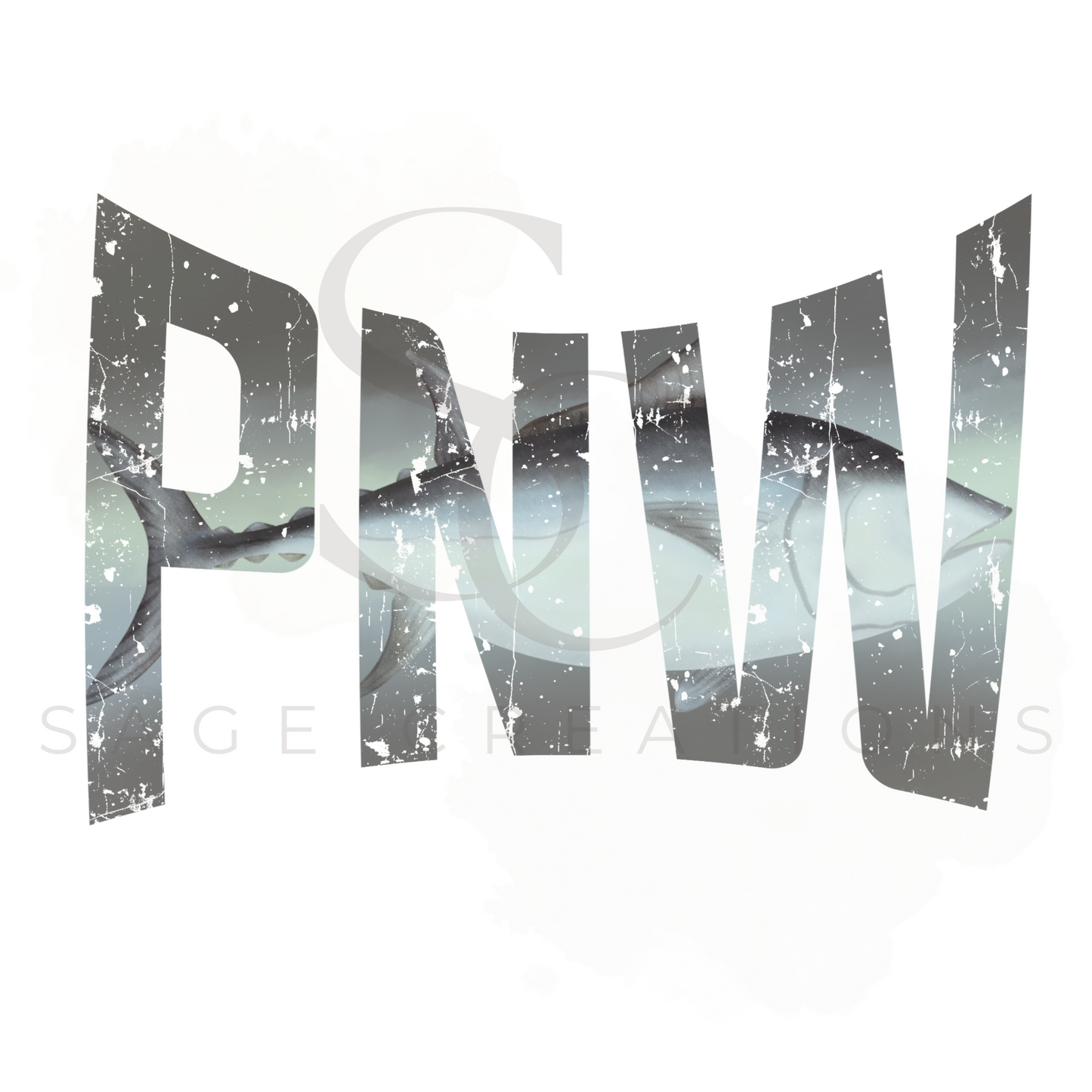 RL - MUTED TUNA Front & Back