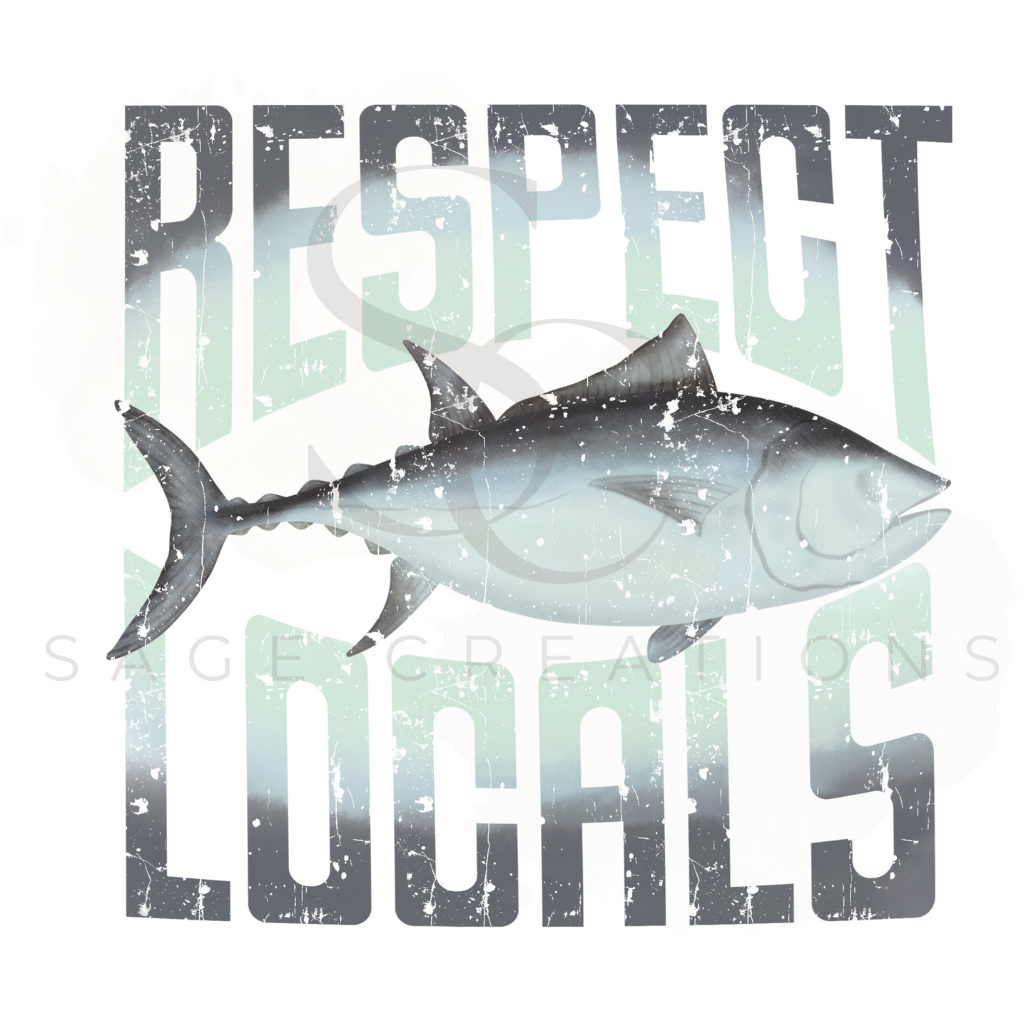 RL - MUTED TUNA Front & Back