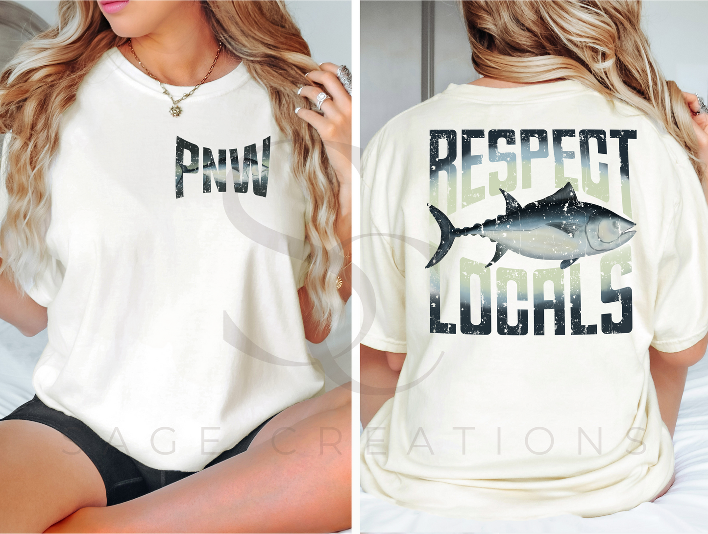 Respect Locals Back Design w/ Pocket