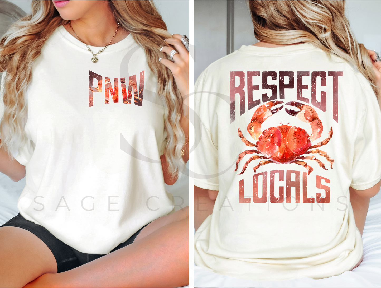 Respect Locals Back Design w/ Pocket