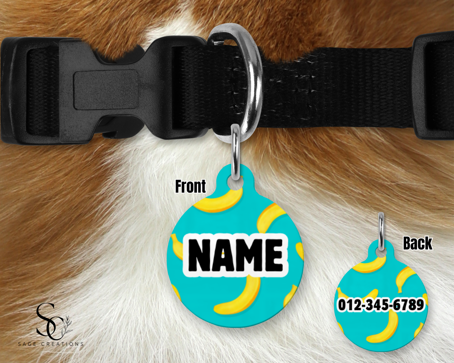 Round Pet Tags