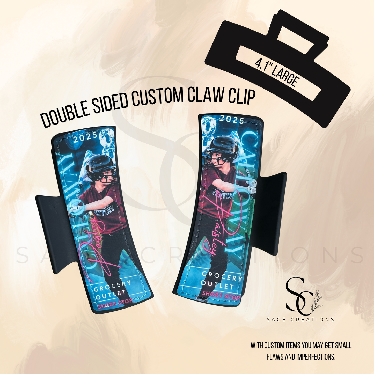 Favorite Player Hair Clip