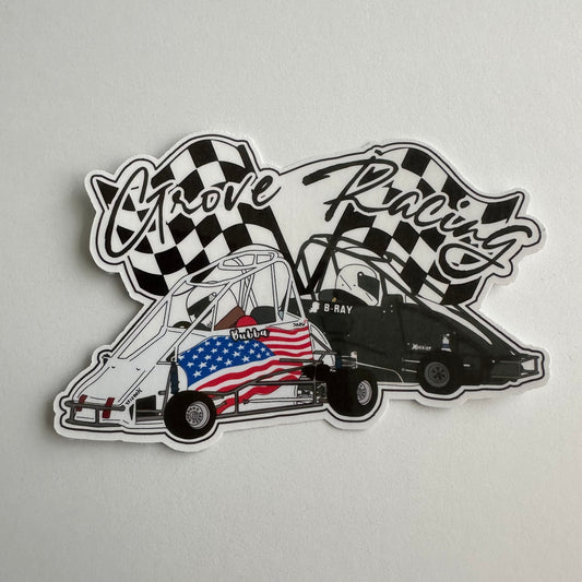 Grove Racing Stickers