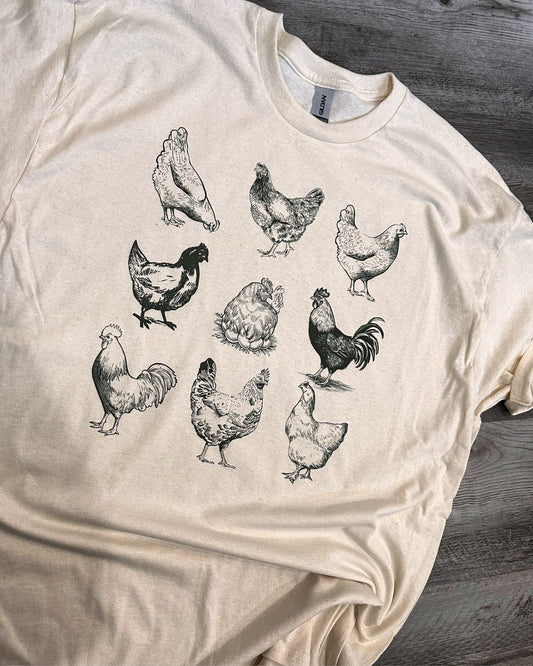 Vintage Chickens