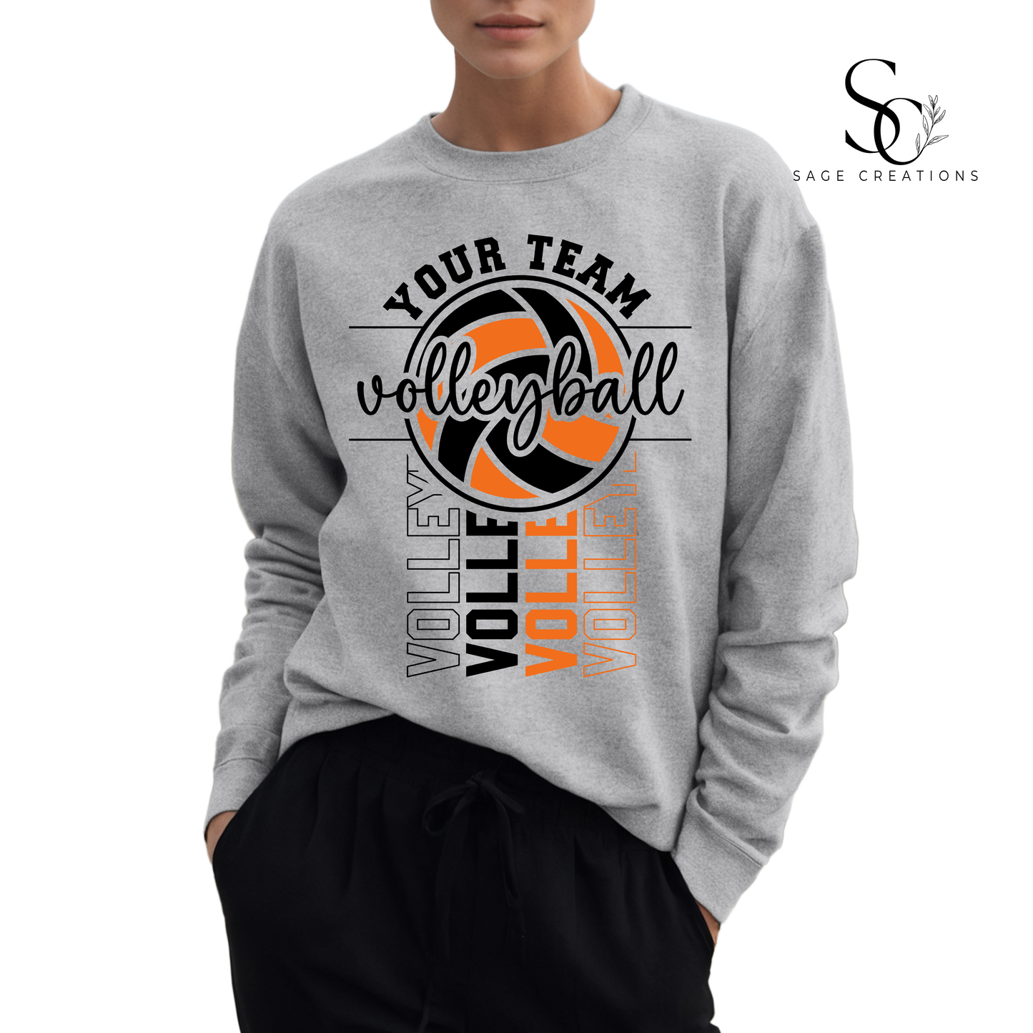 Volley Ball Team - Vertical