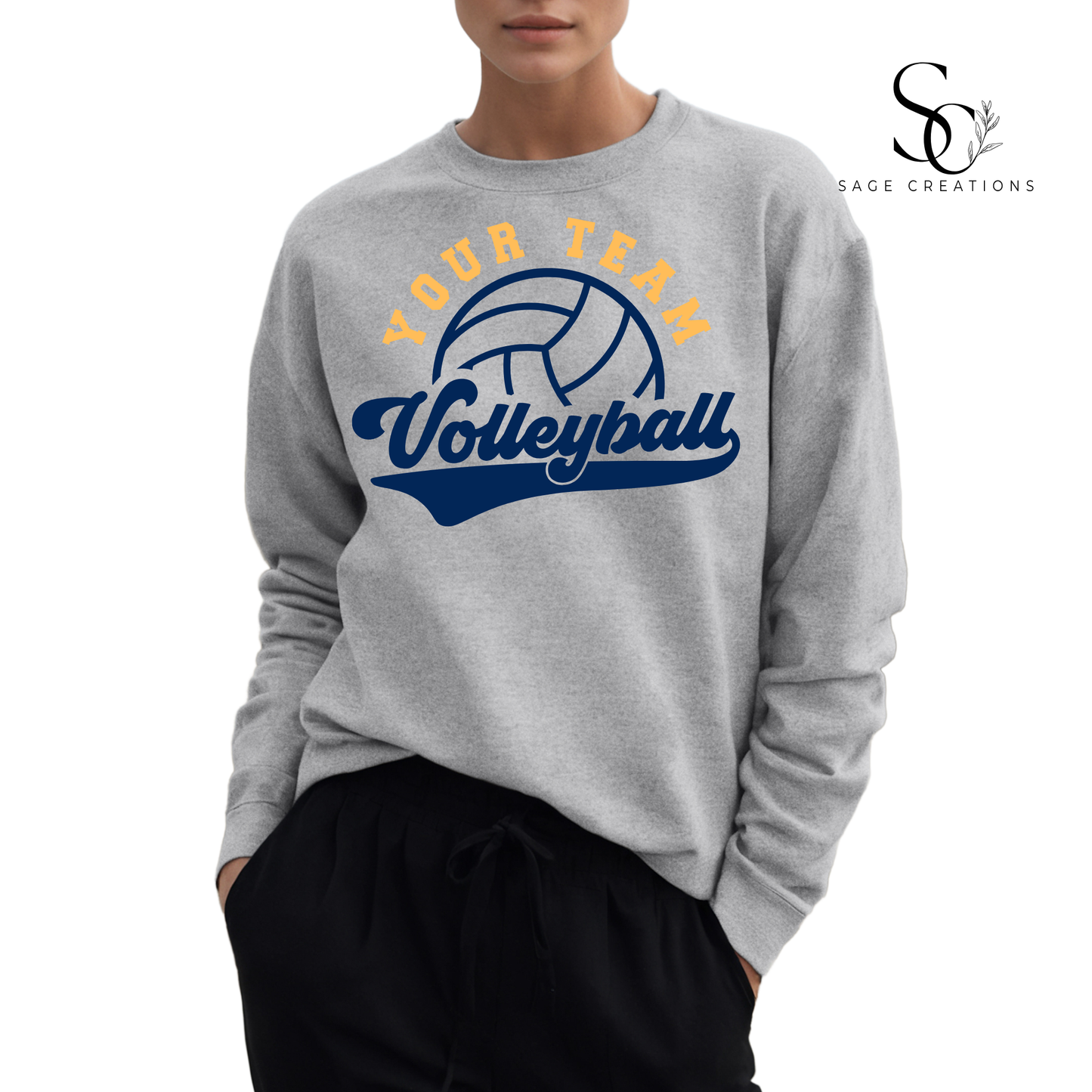 Volleyball- Your Team/Swoosh