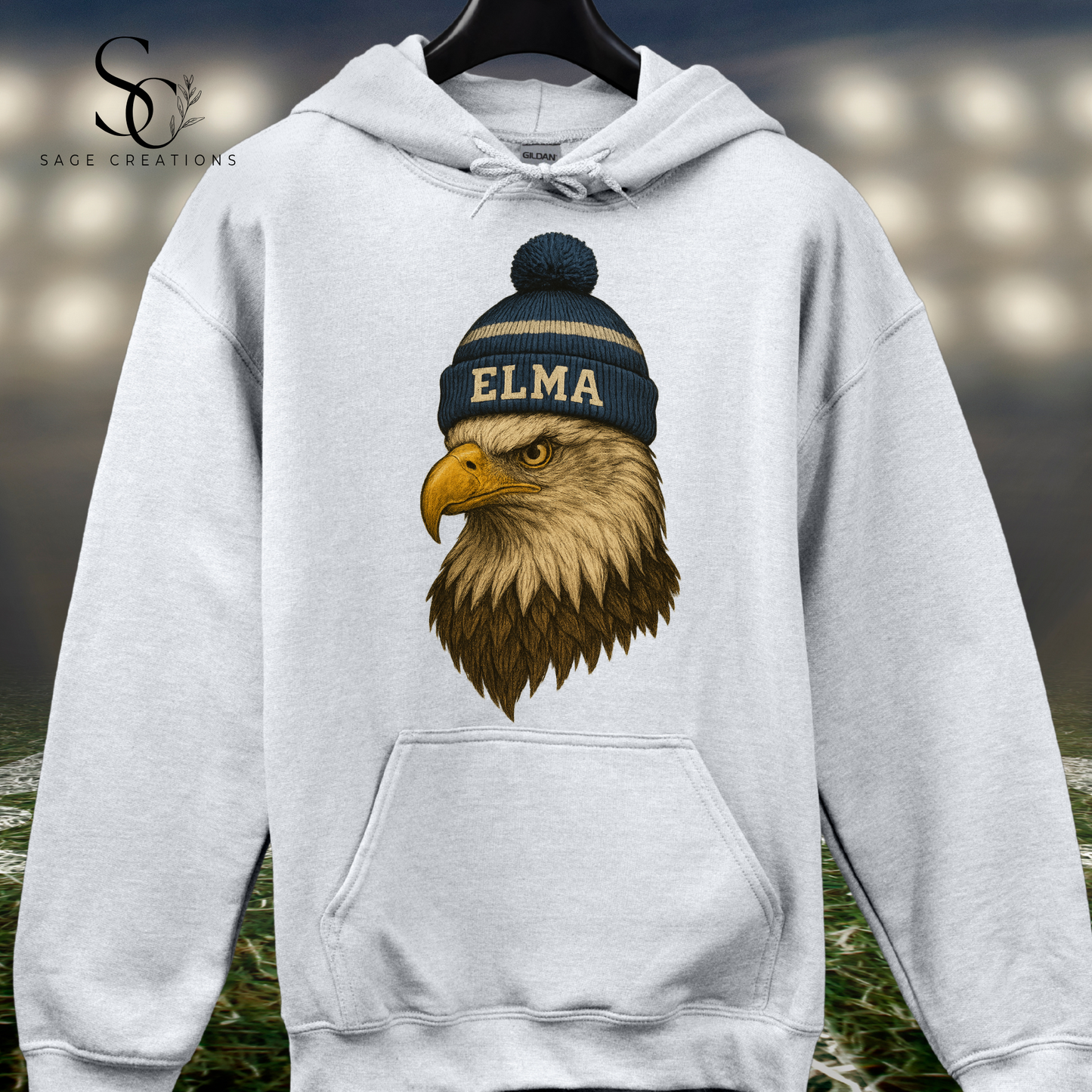 Realistic Vintage Eagle