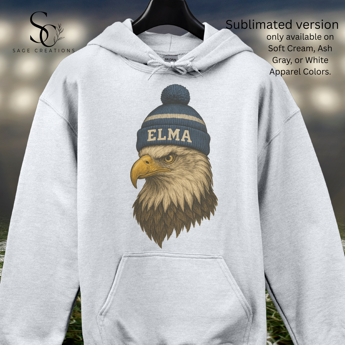 Realistic Vintage Eagle