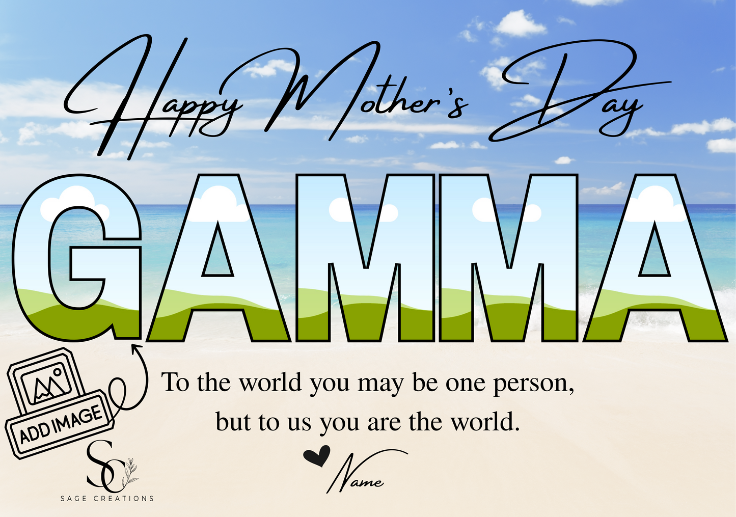 Glass Cutting Board - Mothers Day