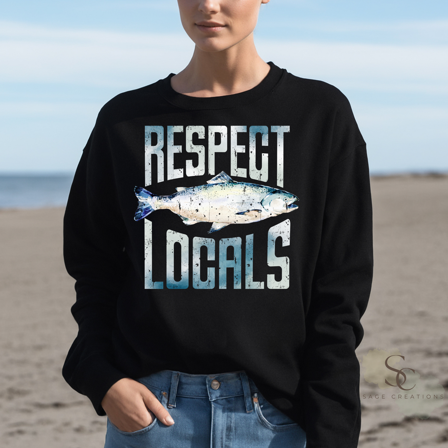 Salmon - Muted - Respect Locals