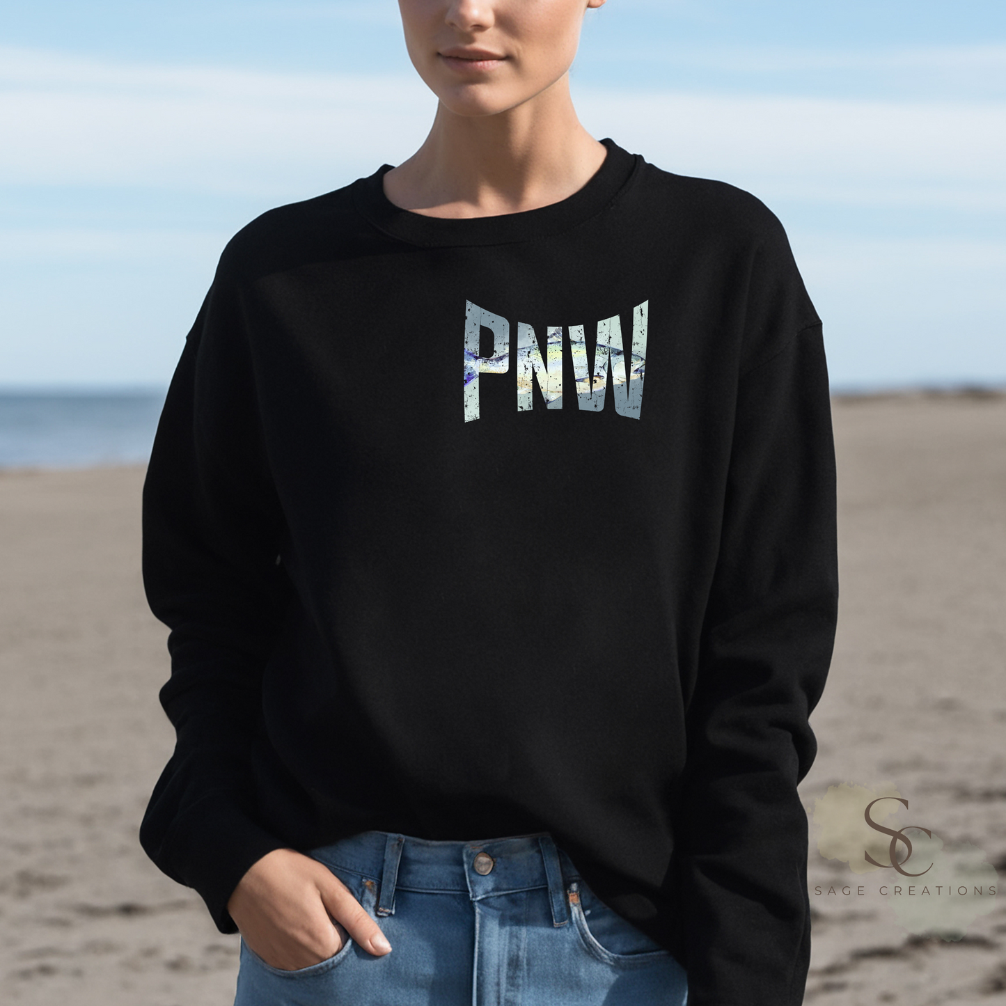 Salmon (muted) - RL - Front and Back