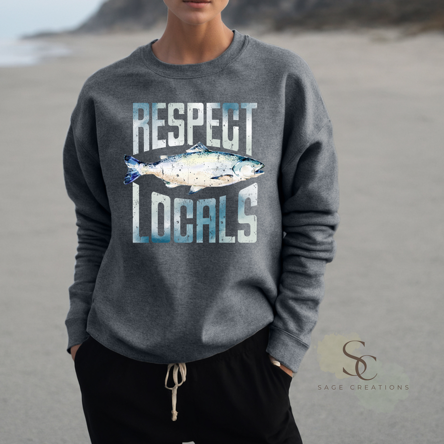 Salmon - Muted - Respect Locals