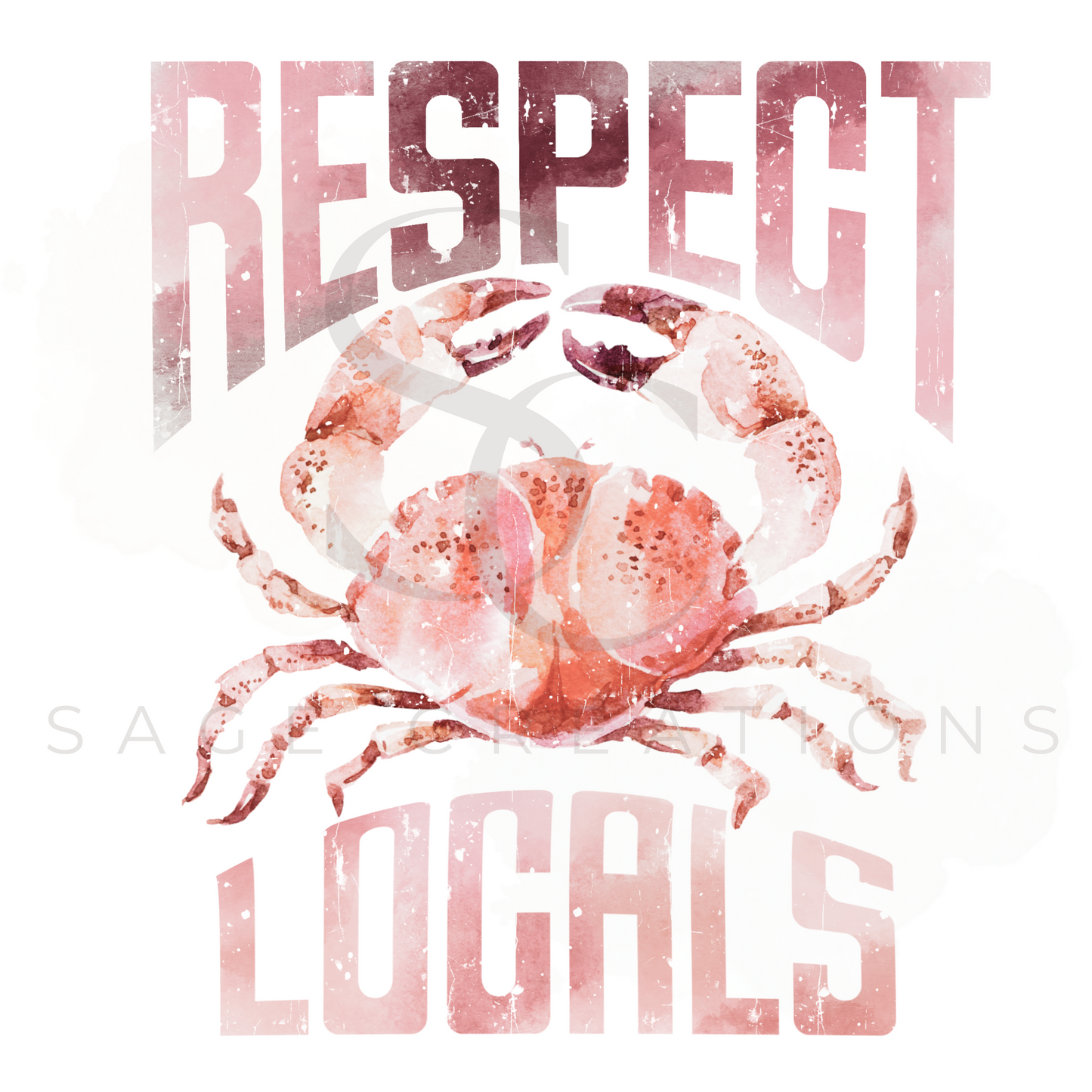 RL - MUTED Crab Front & Back