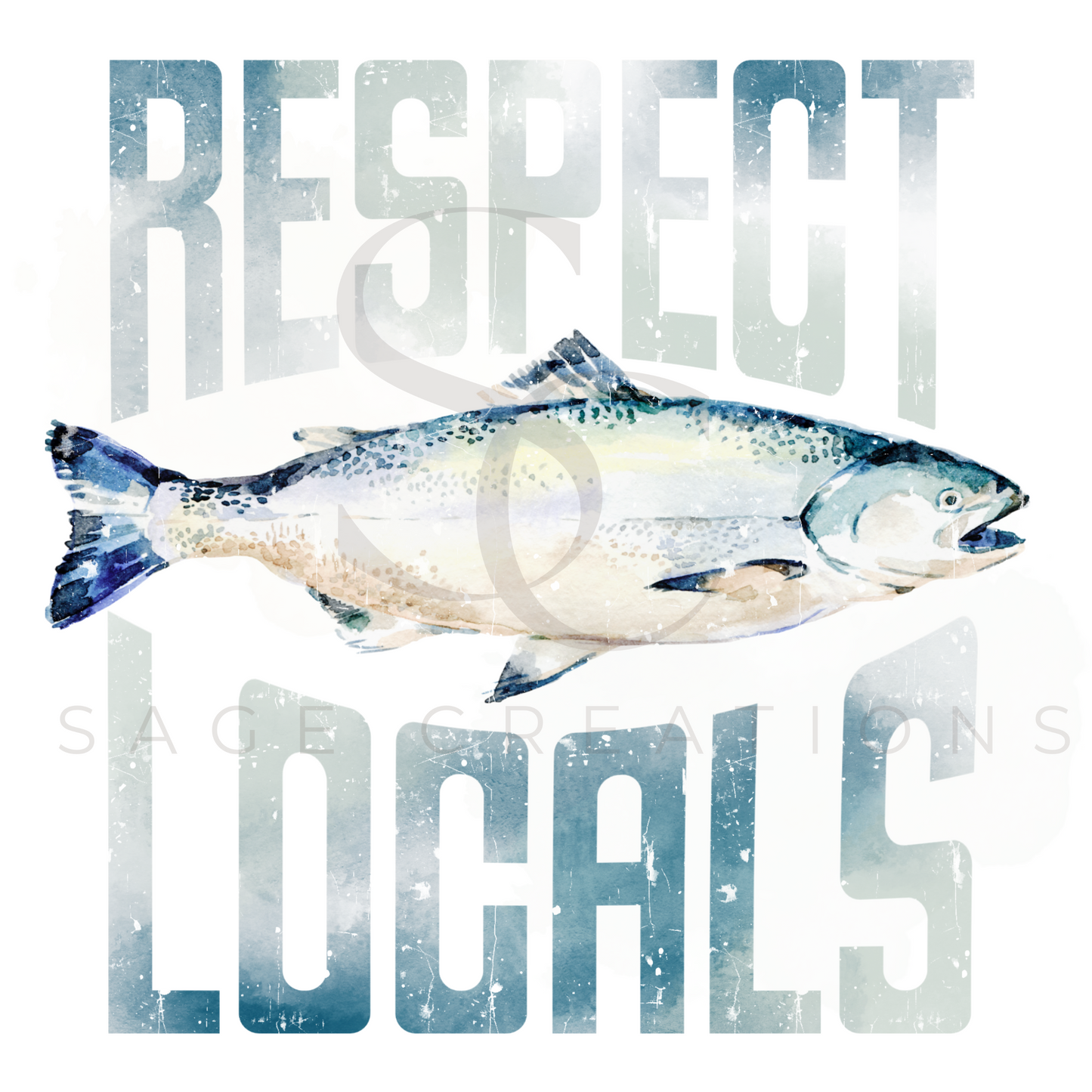 Salmon - Muted - Respect Locals