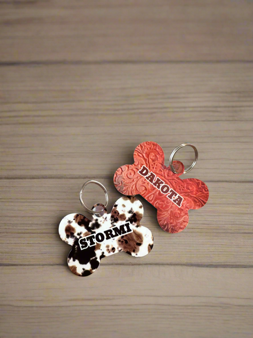 Country Rustic Pet Tags