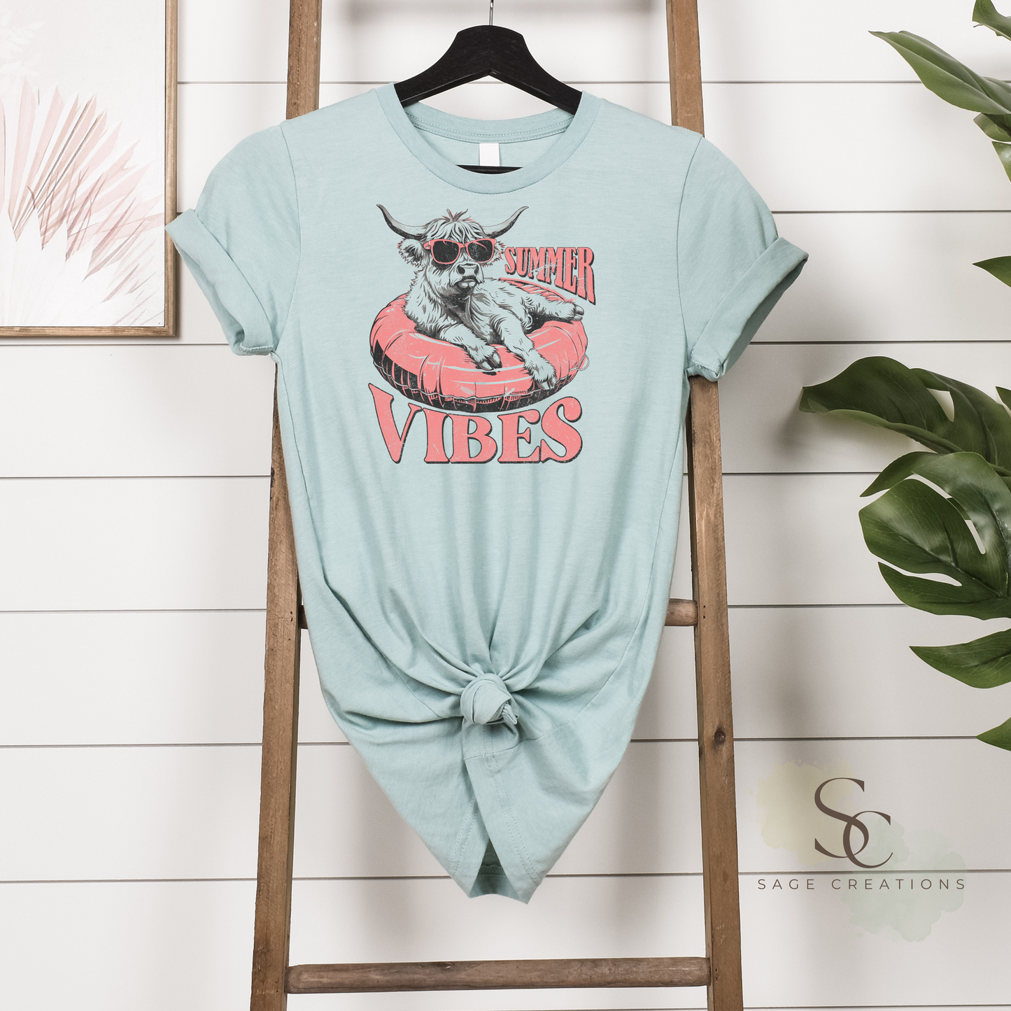 Summer Vibes - Highland Cow