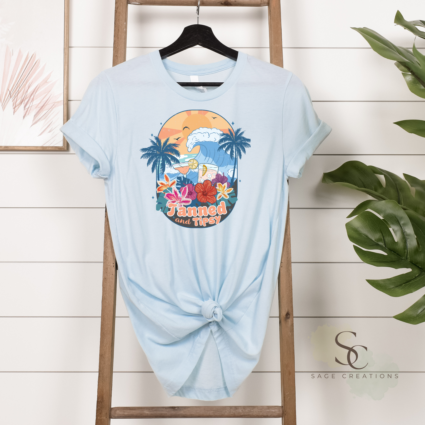 Tanned and tipsy - Waves