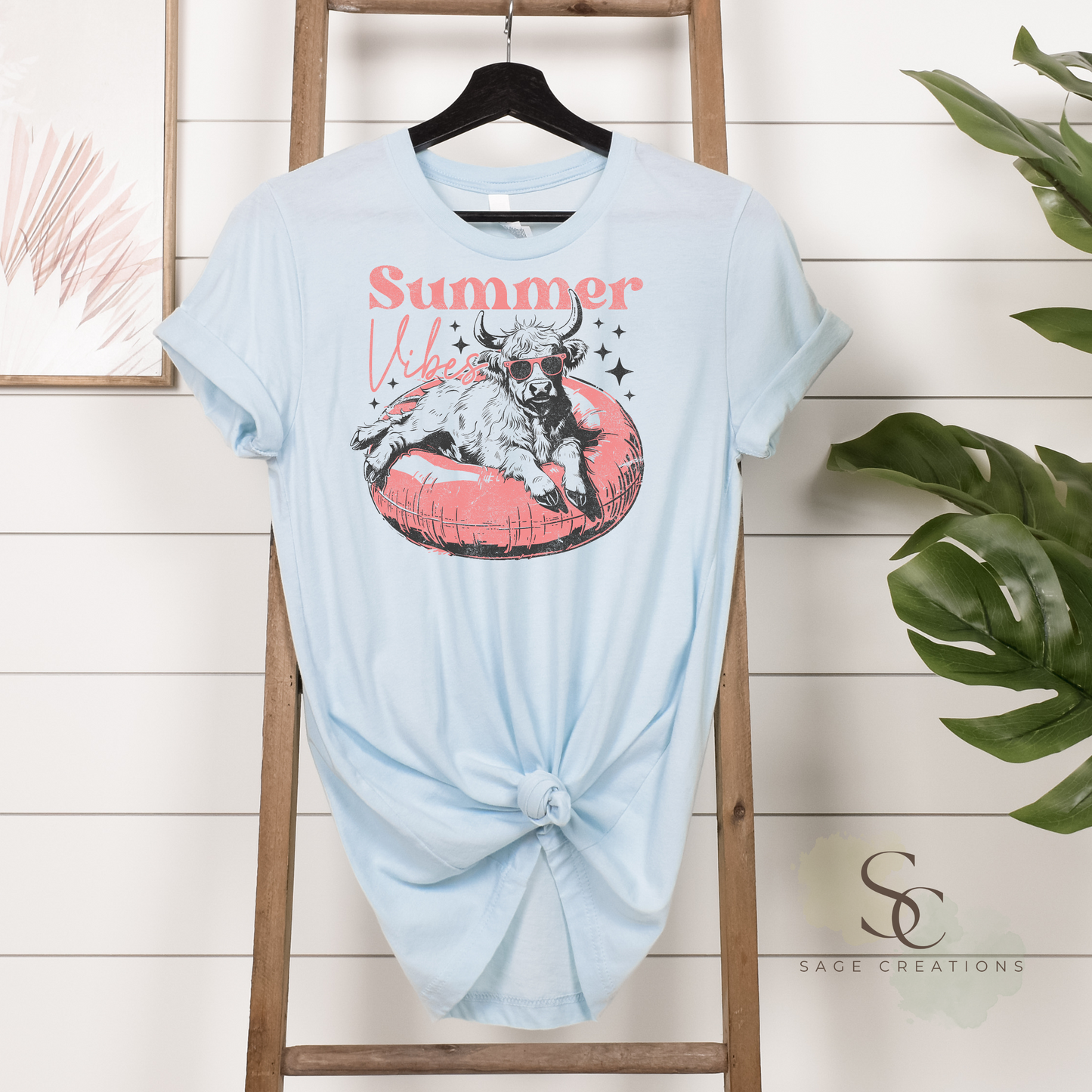 Summer Vibes - Highland Cow