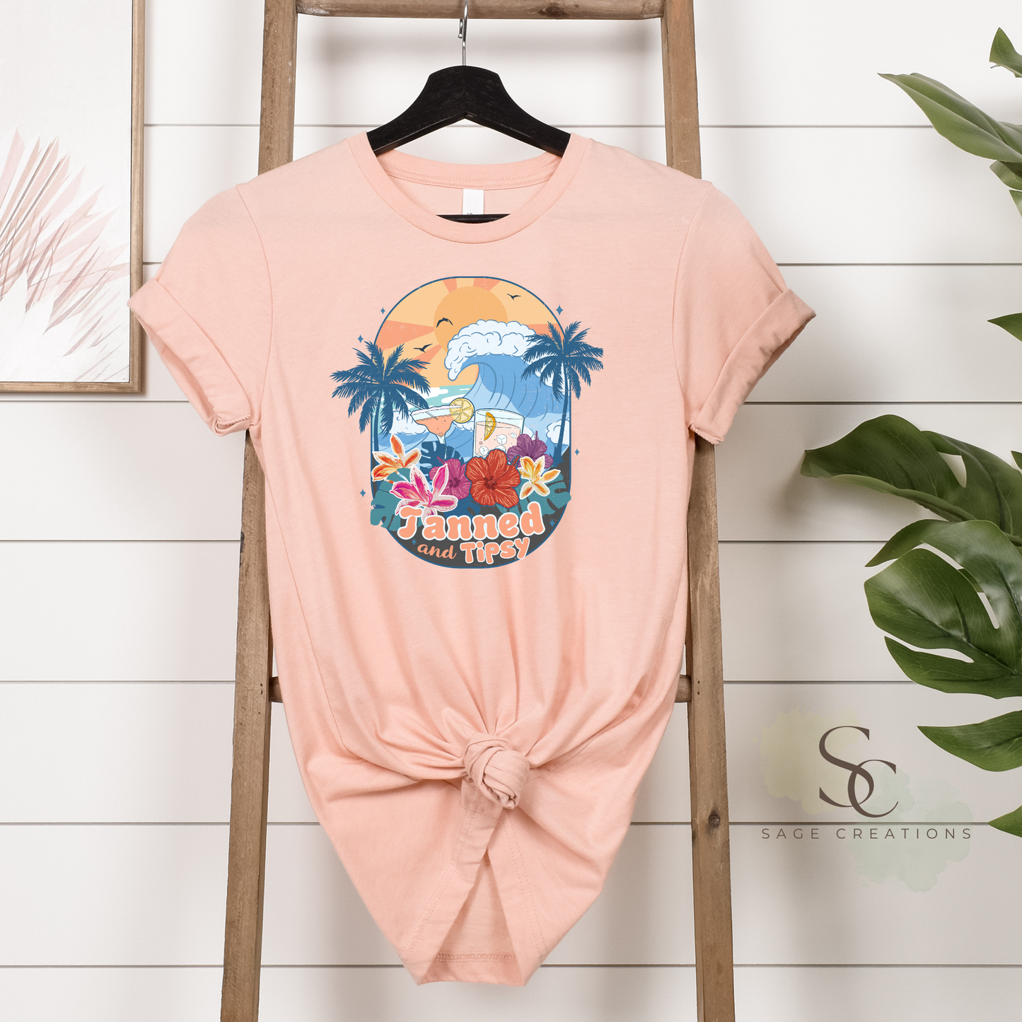 Tanned and tipsy - Waves