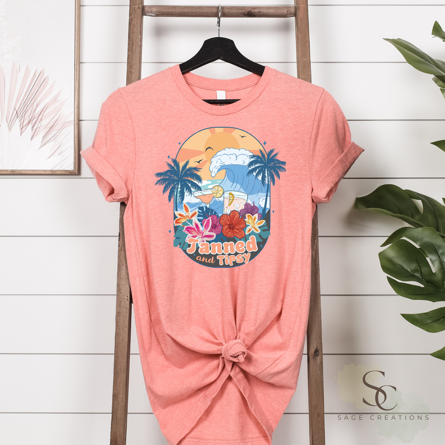 Tanned and tipsy - Waves