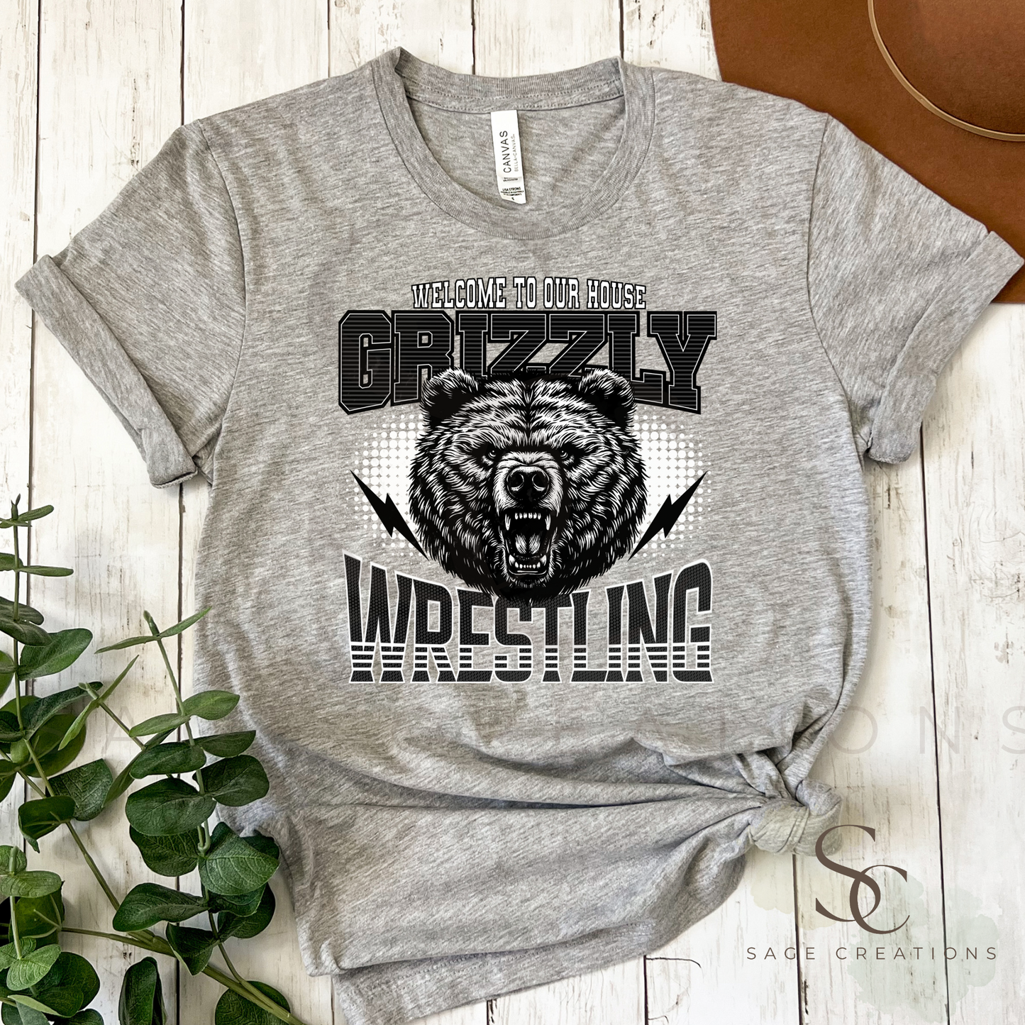 Grizzly Wrestling - welcome to our house