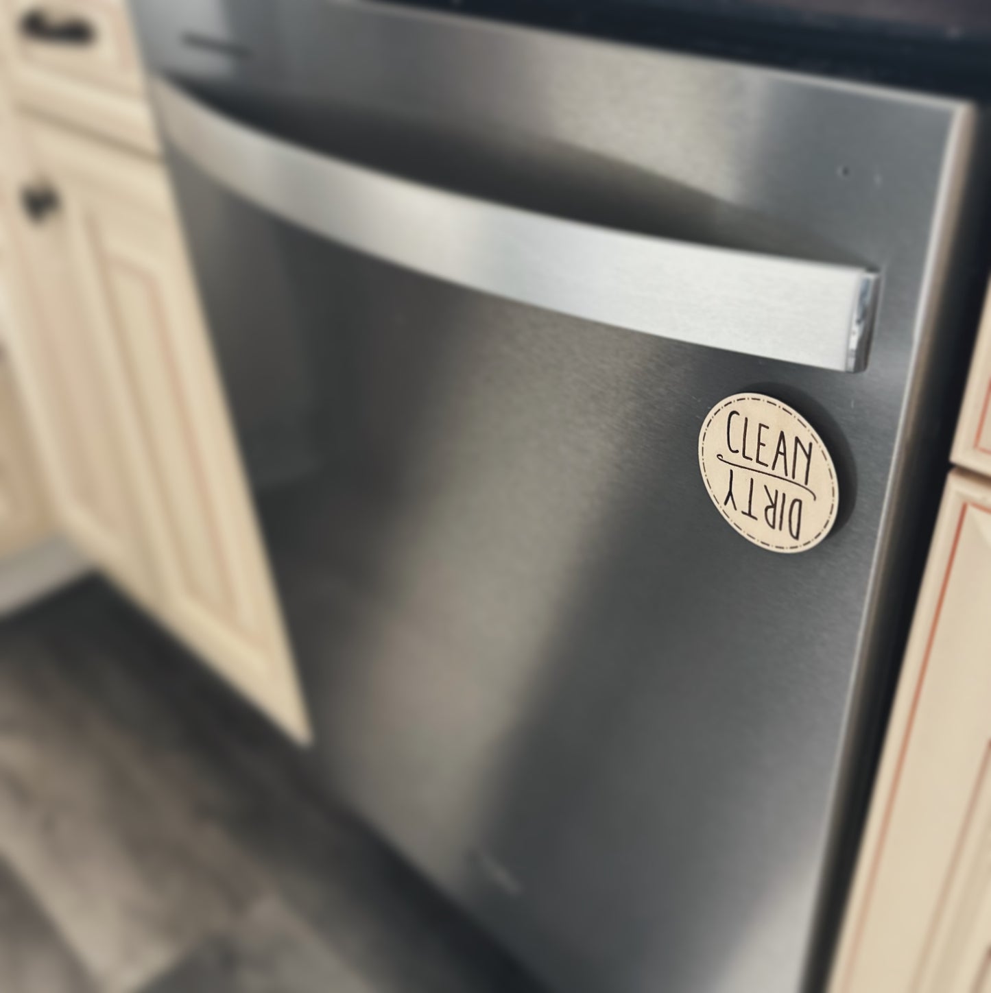 CLEAN/DIRTY Dishwasher Magnet