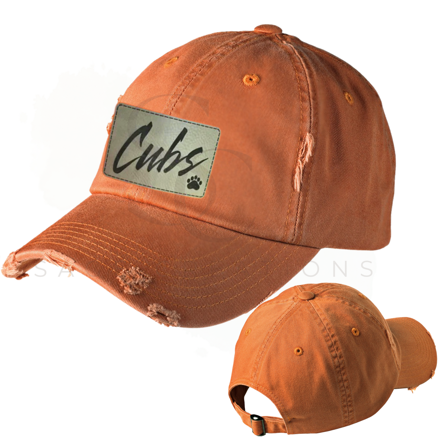 Distressed Cubs Cap