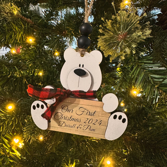 Polar Bear Ornament