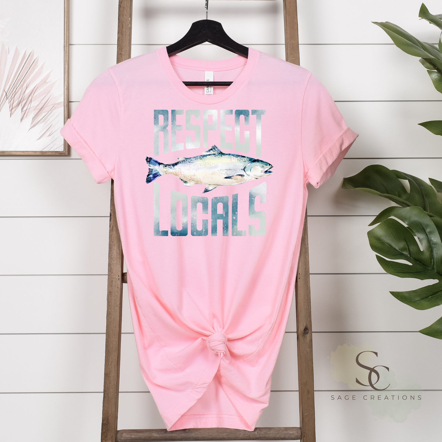 Salmon (muted) - RL - Front and Back