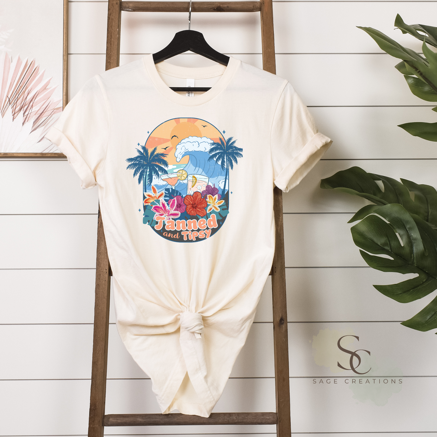 Tanned and tipsy - Waves