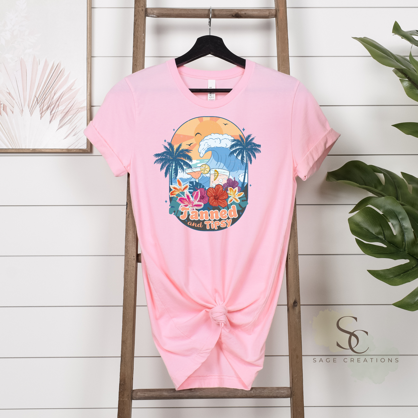 Tanned and tipsy - Waves