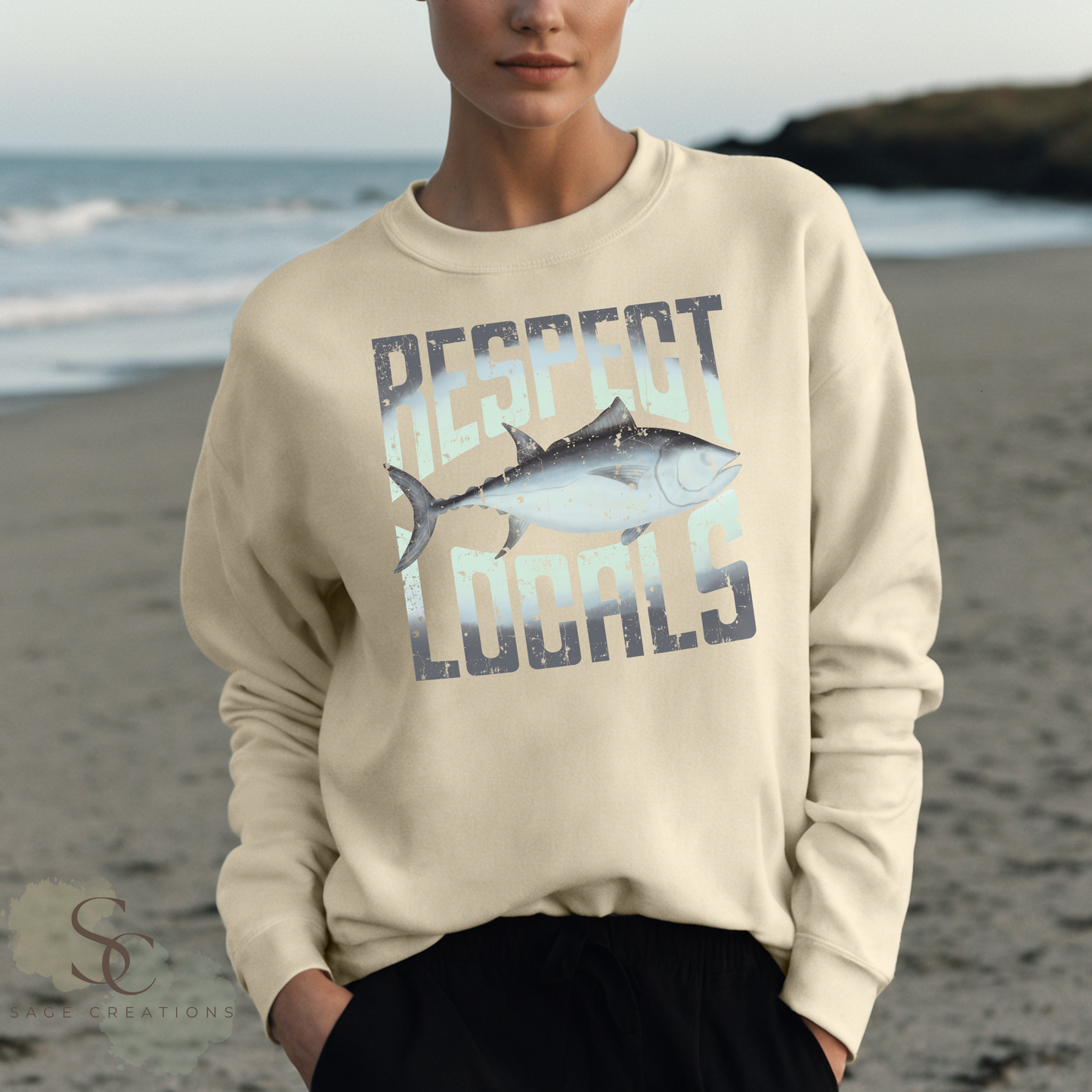 Respect Locals - TUNA muted - FULL FRONT