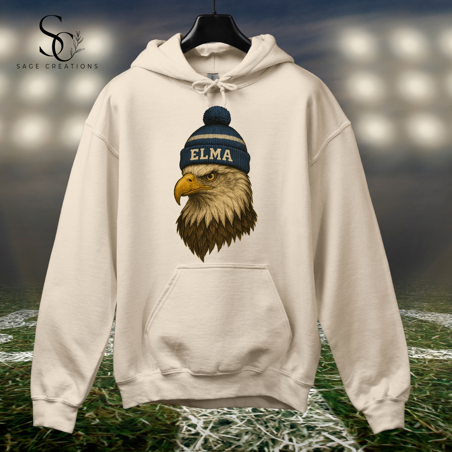 Realistic Vintage Eagle