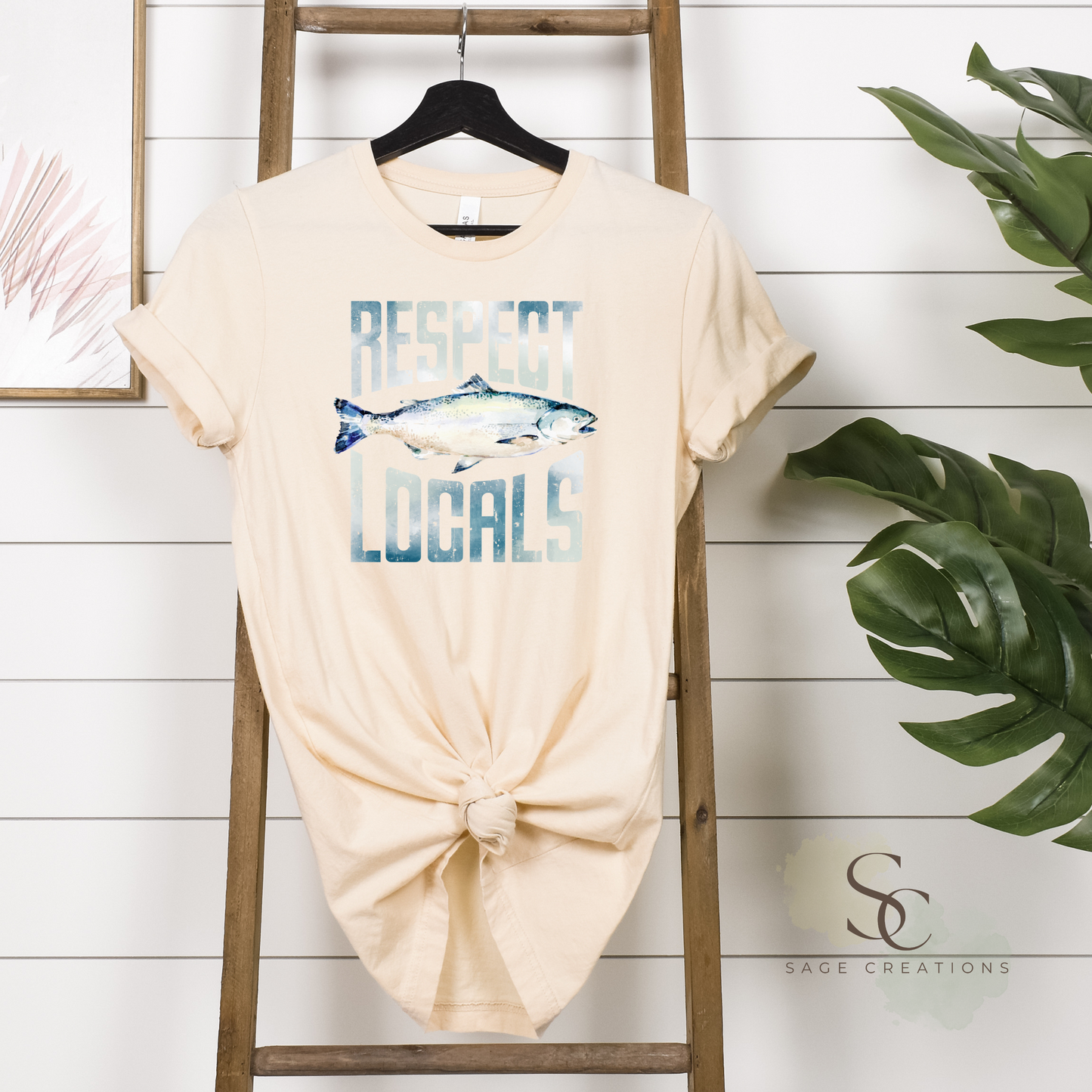 Salmon (muted) - RL - Front and Back