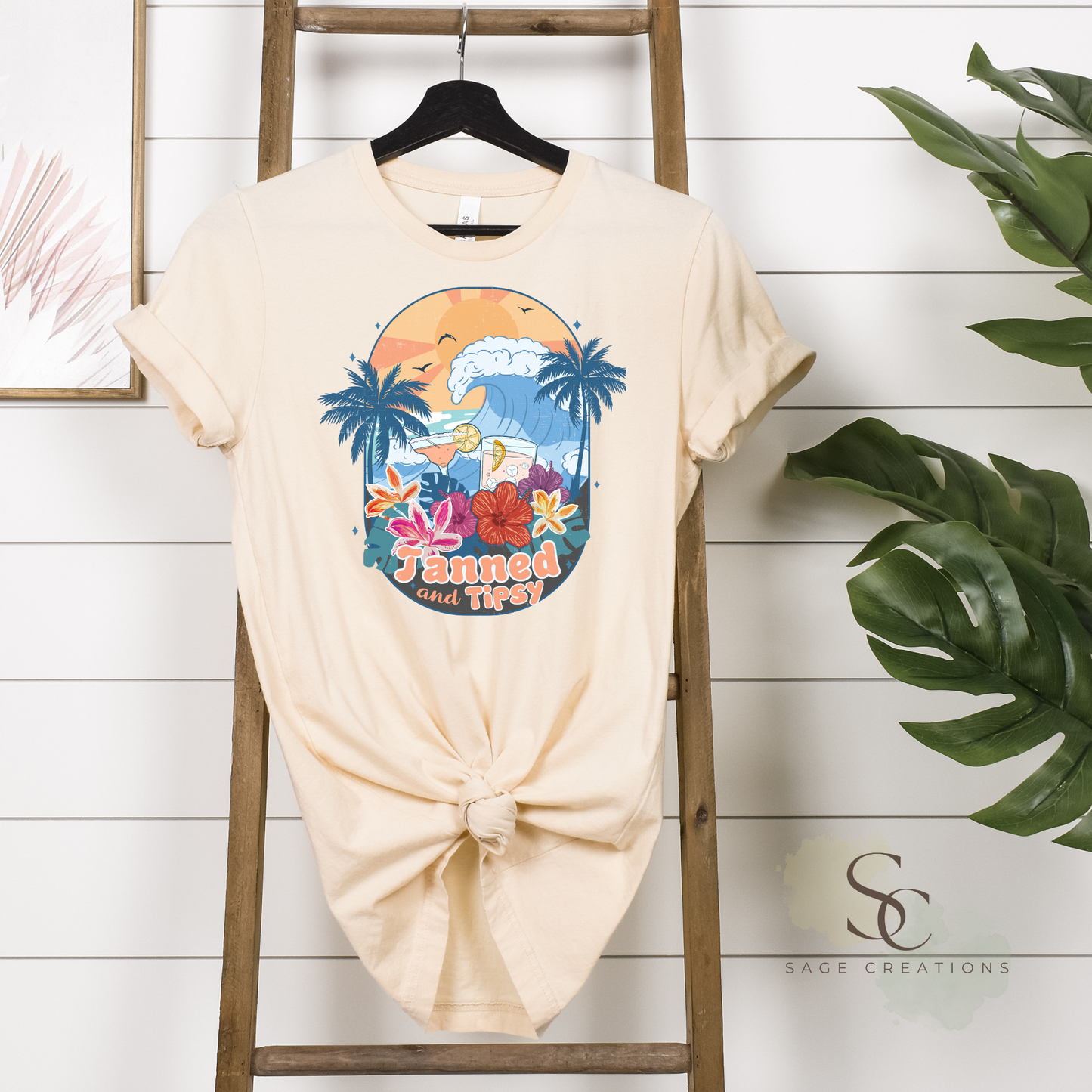 Tanned and tipsy - Waves