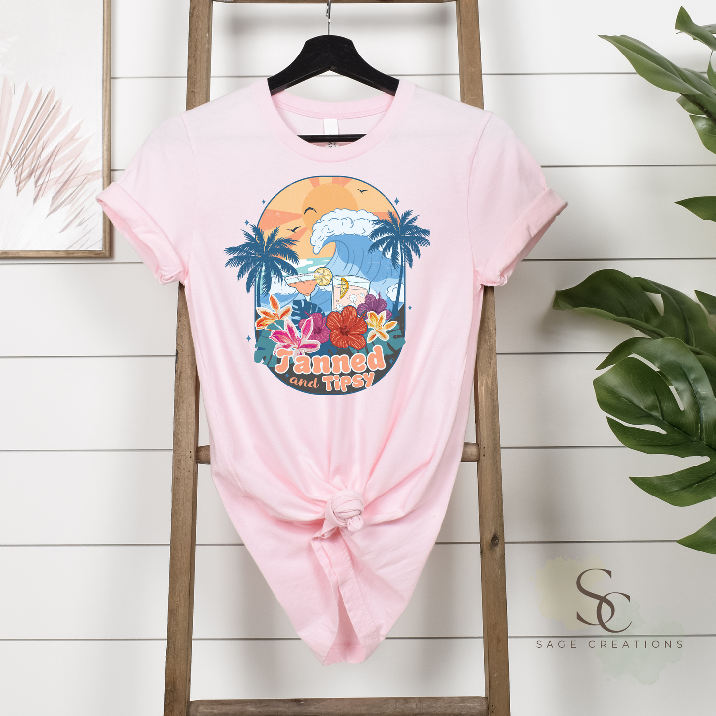 Tanned and tipsy - Waves