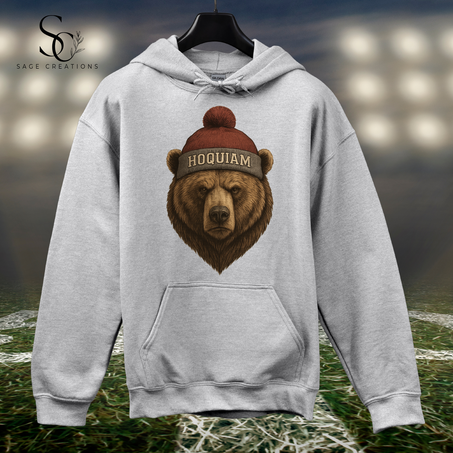 Realistic Vintage Grizzly