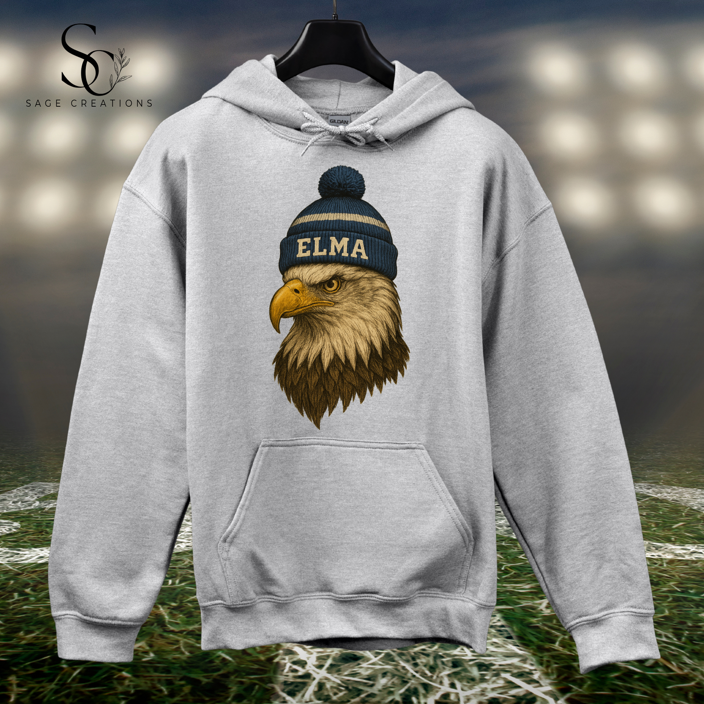 Realistic Vintage Eagle